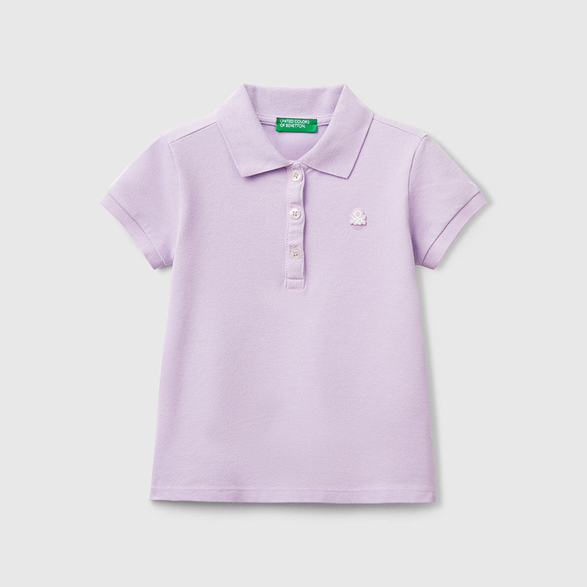 United Colors Of Benetton - Short sleeve polo in cotton - Sold by FIG