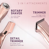 Wahl - Efficient face and body hair remover with gentle precision