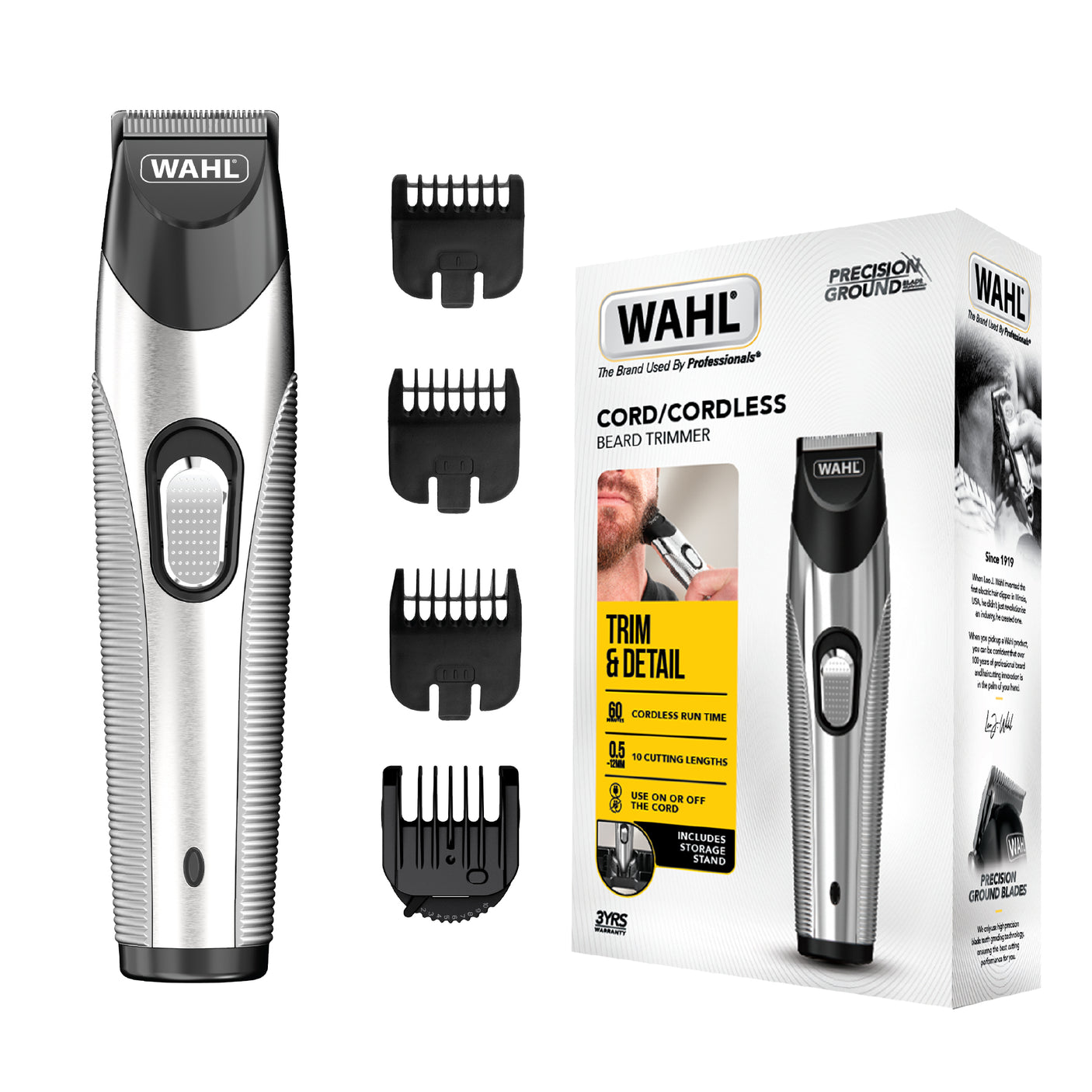Wahl - Professional-grade trimmer for detailed beard shaping