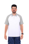 Zipped Polo Colored Sleeves