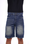 Unfinished Jeans Short