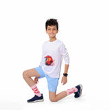 Anja - White Handball T-Shirt 0059-For boys