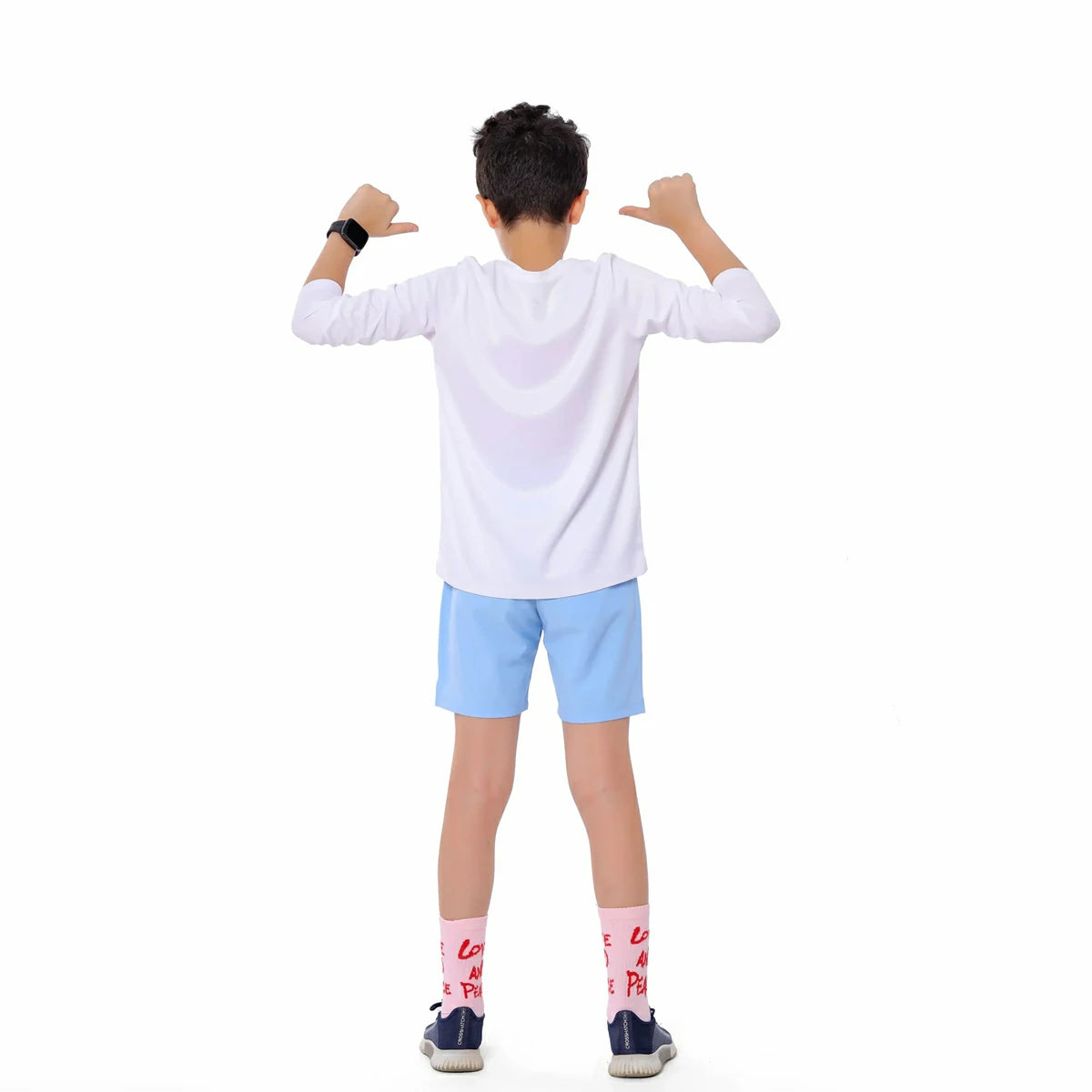 Anja - White Handball T-Shirt 0059-For boys