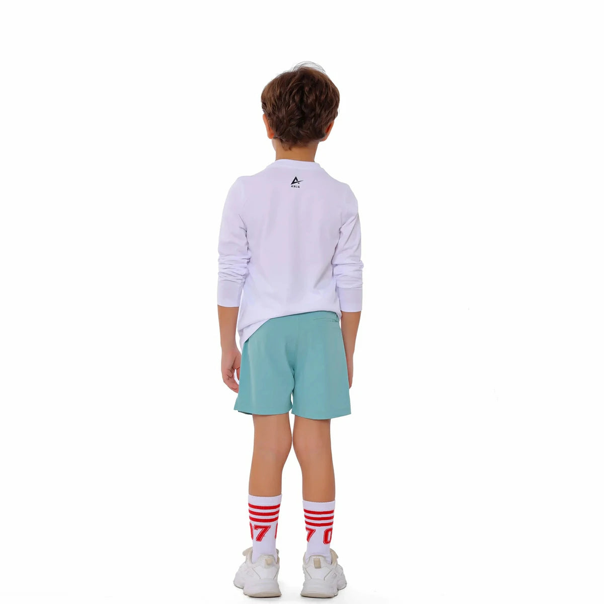 Anja - White Padel T-Shirt 105-For boys
