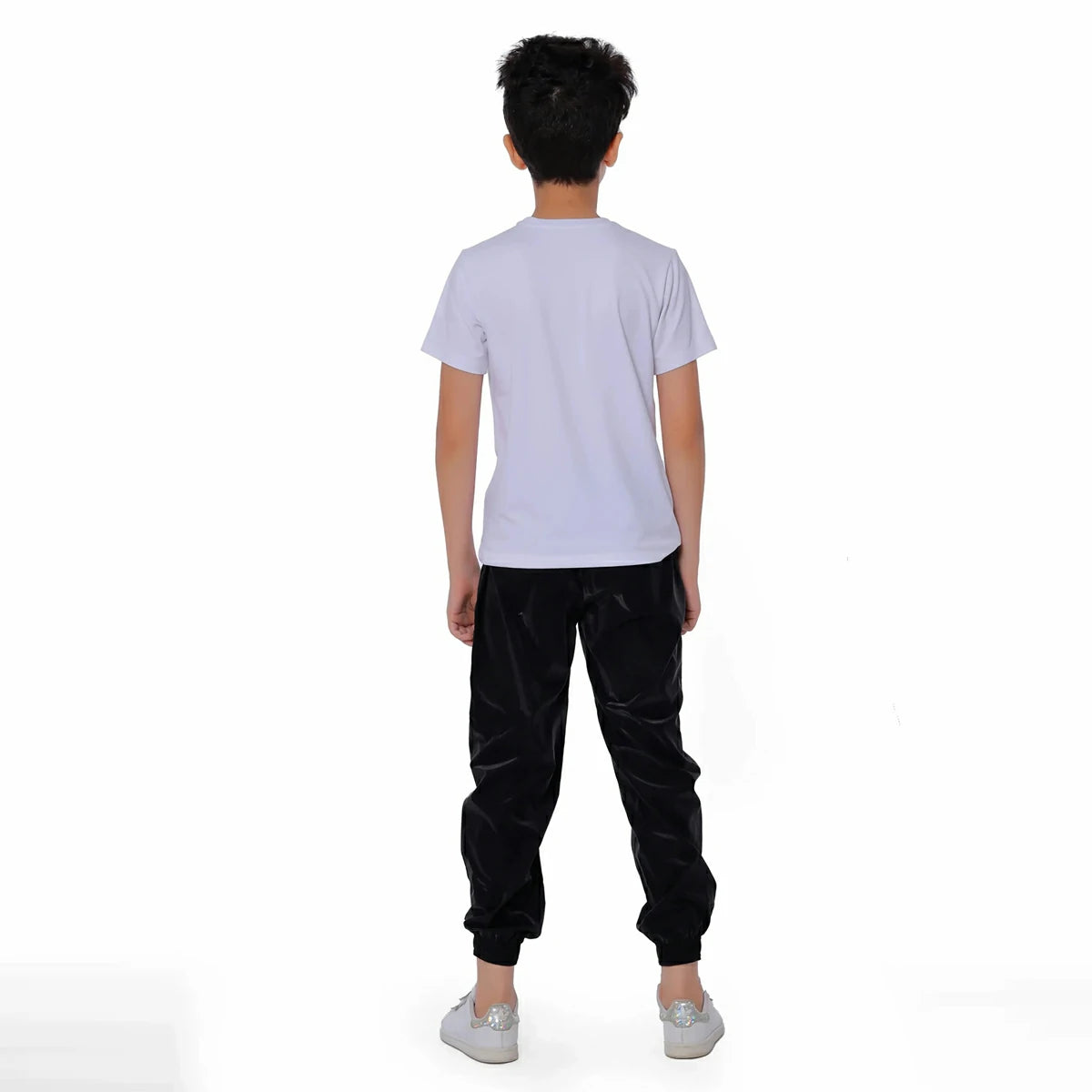 Anja - White Sports Undershirt 0155-For boys