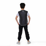 Anja - Black Football Vest For Boys 0154-For boys