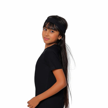 Anja - Black Sports Undershirt 0156-For Girls