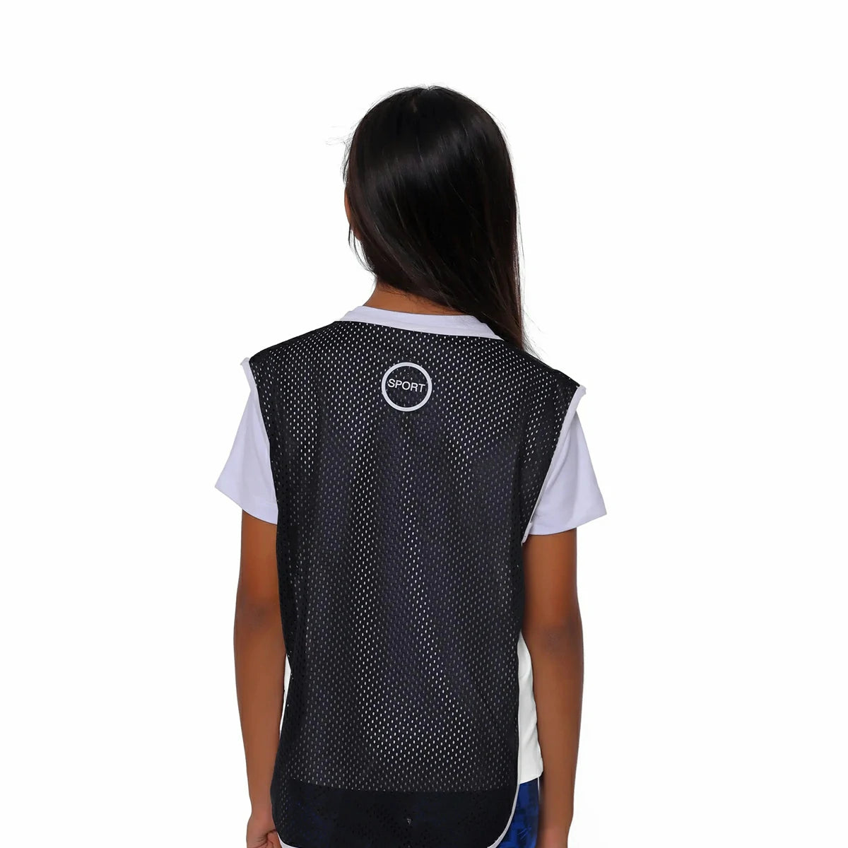 Anja - Black Training Vest 0152-For Girls