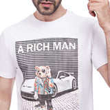 Coup – A RICH MAN Print T-shirt