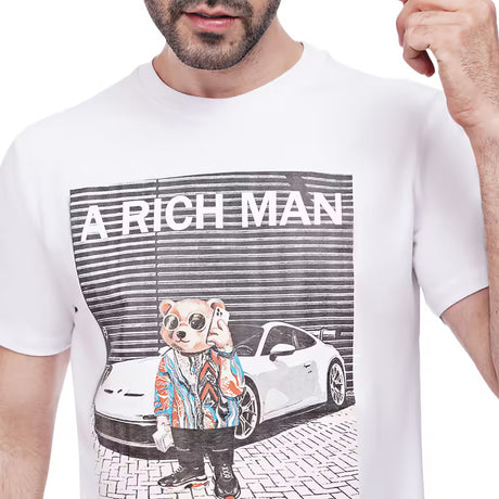 Coup – A RICH MAN Print T-shirt