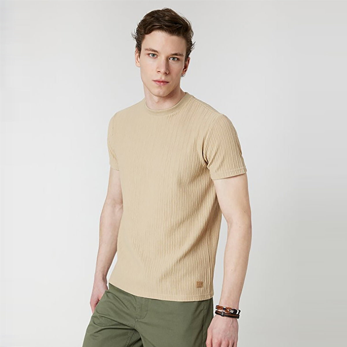 Coup – Woven T-Shirt With Short Sleeves