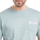 Coup – Striped T-Shirt With Short Sleeves
