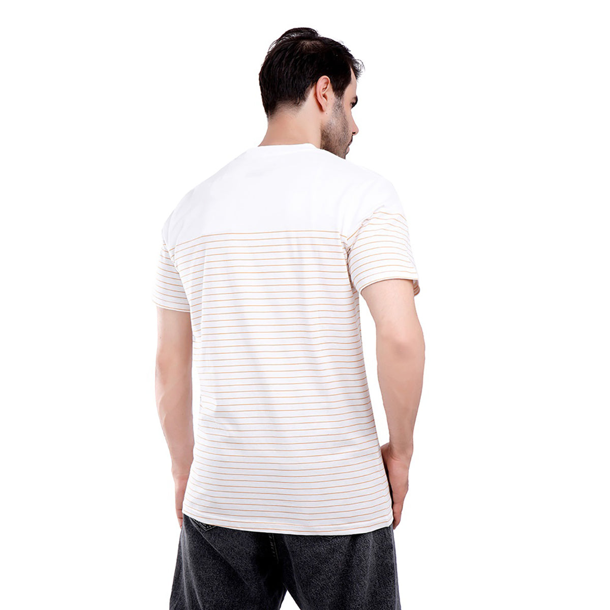 Coup – Striped T-Shirt With Short Sleeves