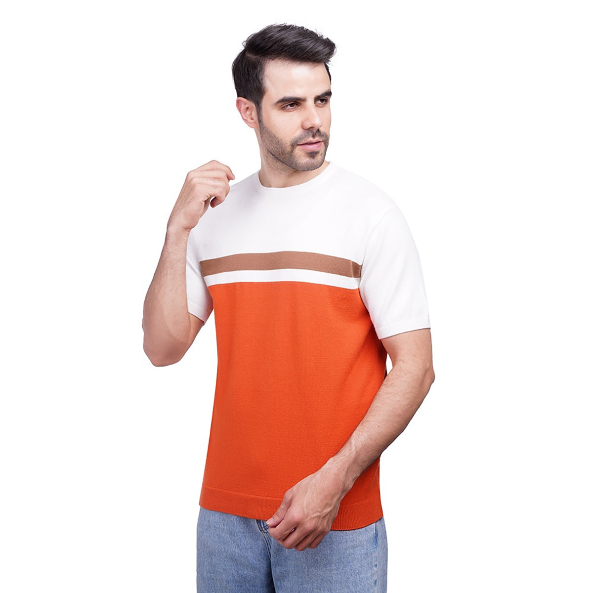 Coup – Woven T-Shirt With Short Sleeves