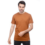 Coup – Plain T-Shirt With Round Neck And Short Sleeves