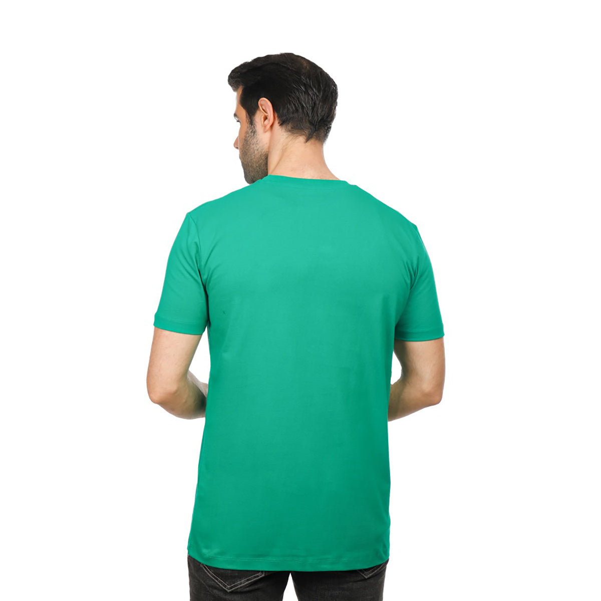 Coup – Plain T-Shirt With Round Neck And Short Sleeves