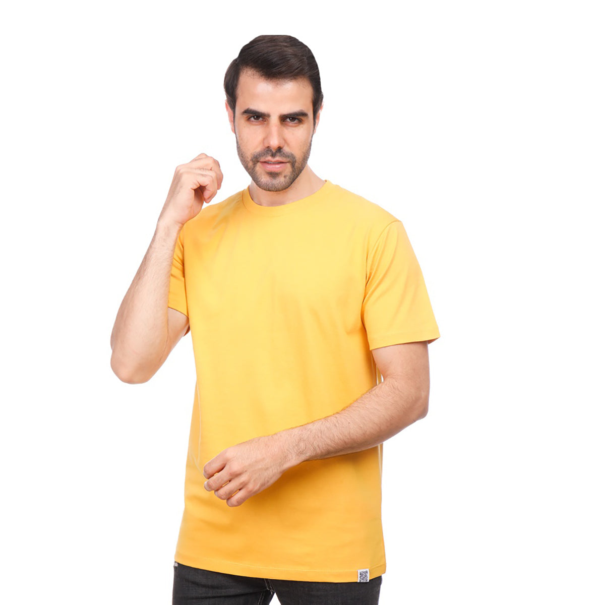 Coup – Plain T-Shirt With Round Neck And Short Sleeves