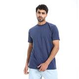 Coup -Plain T-Shirt With Round Neck And Short Sleeves