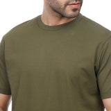 Coup – Plain T-Shirt With Round Neck And Short Sleeves