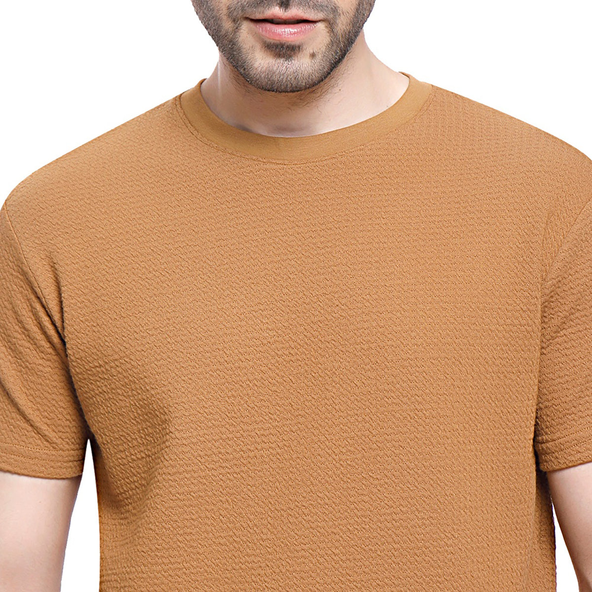 Coup  – Relaxed Fit Basic Short Sleeve Cotton T-Shirt