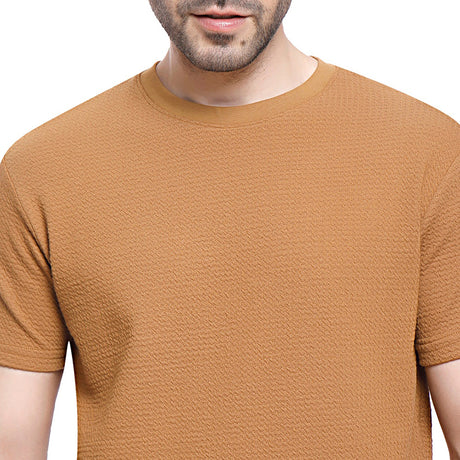Coup  – Relaxed Fit Basic Short Sleeve Cotton T-Shirt