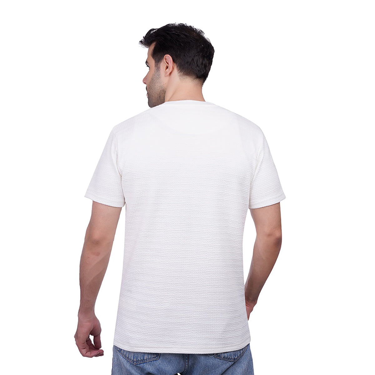 Coup  – Relaxed Fit Basic Short Sleeve Cotton T-Shirt