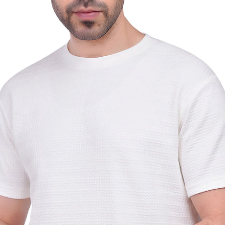 Coup  – Relaxed Fit Basic Short Sleeve Cotton T-Shirt