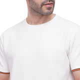 Coup – Texture Solid T-Shirt For Men
