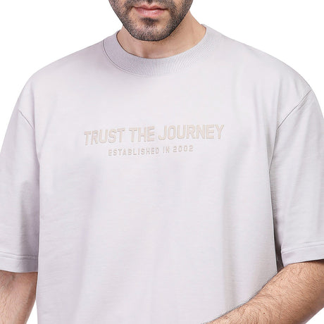 Coup – Text T-Shirt With Round Neck And Short Sleeves
