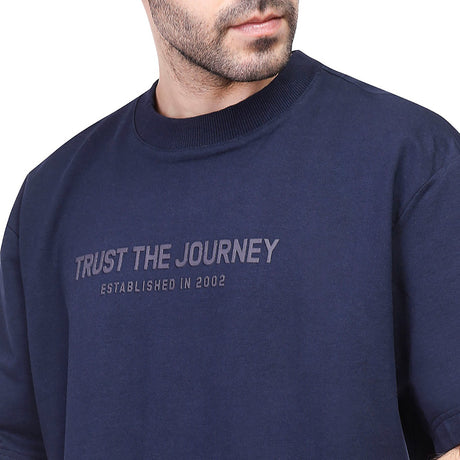 Coup – Text T-Shirt With Round Neck And Short Sleeves