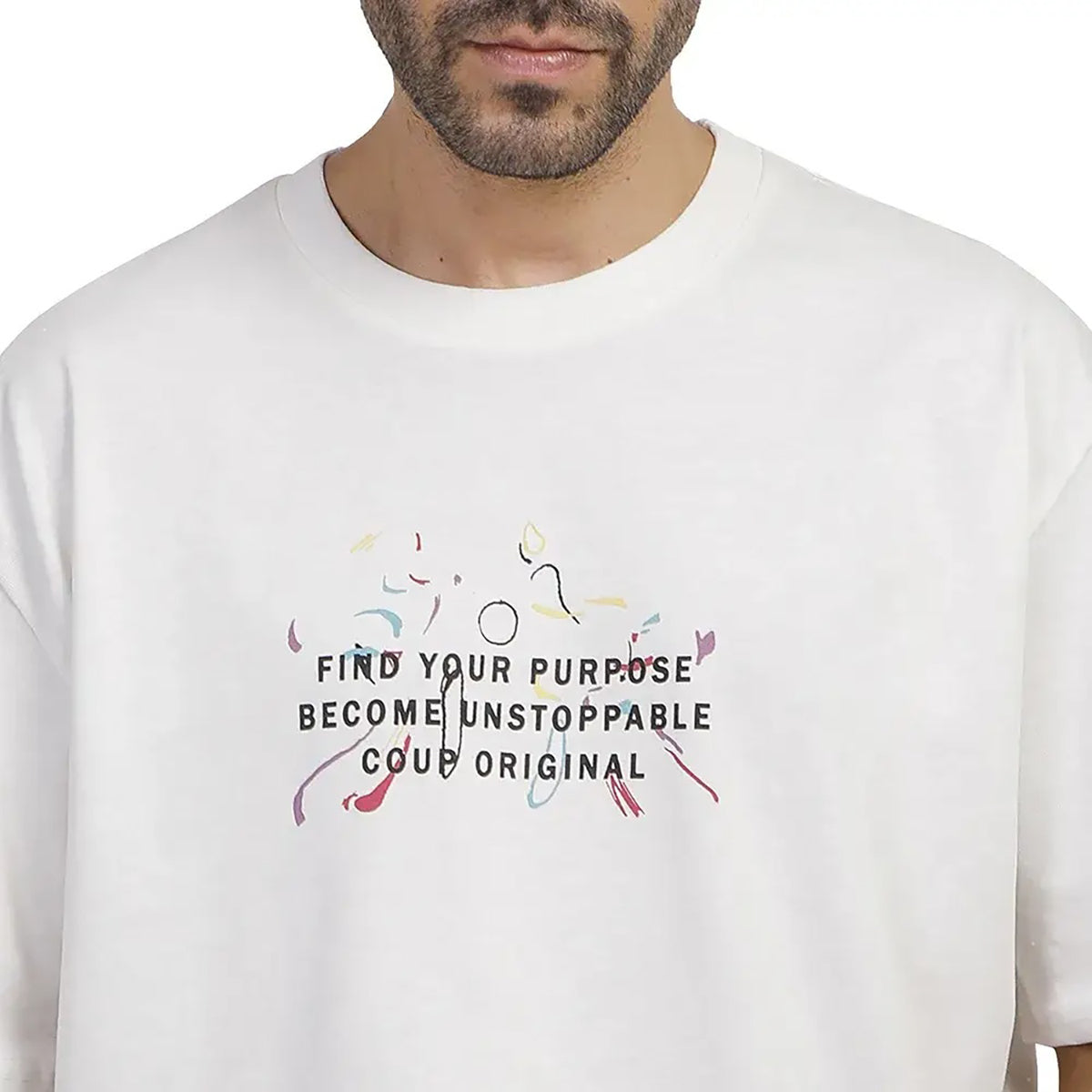 Coup  – Relaxed Fit Printed Cotton T-Shirt