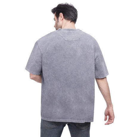 Coup – Solid Wached T-Shirt for Men