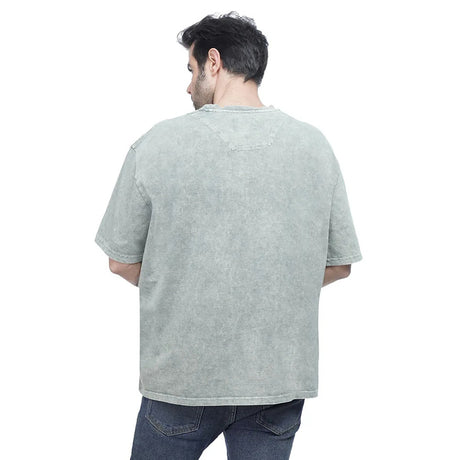 Coup – Solid Wached T-Shirt for Men