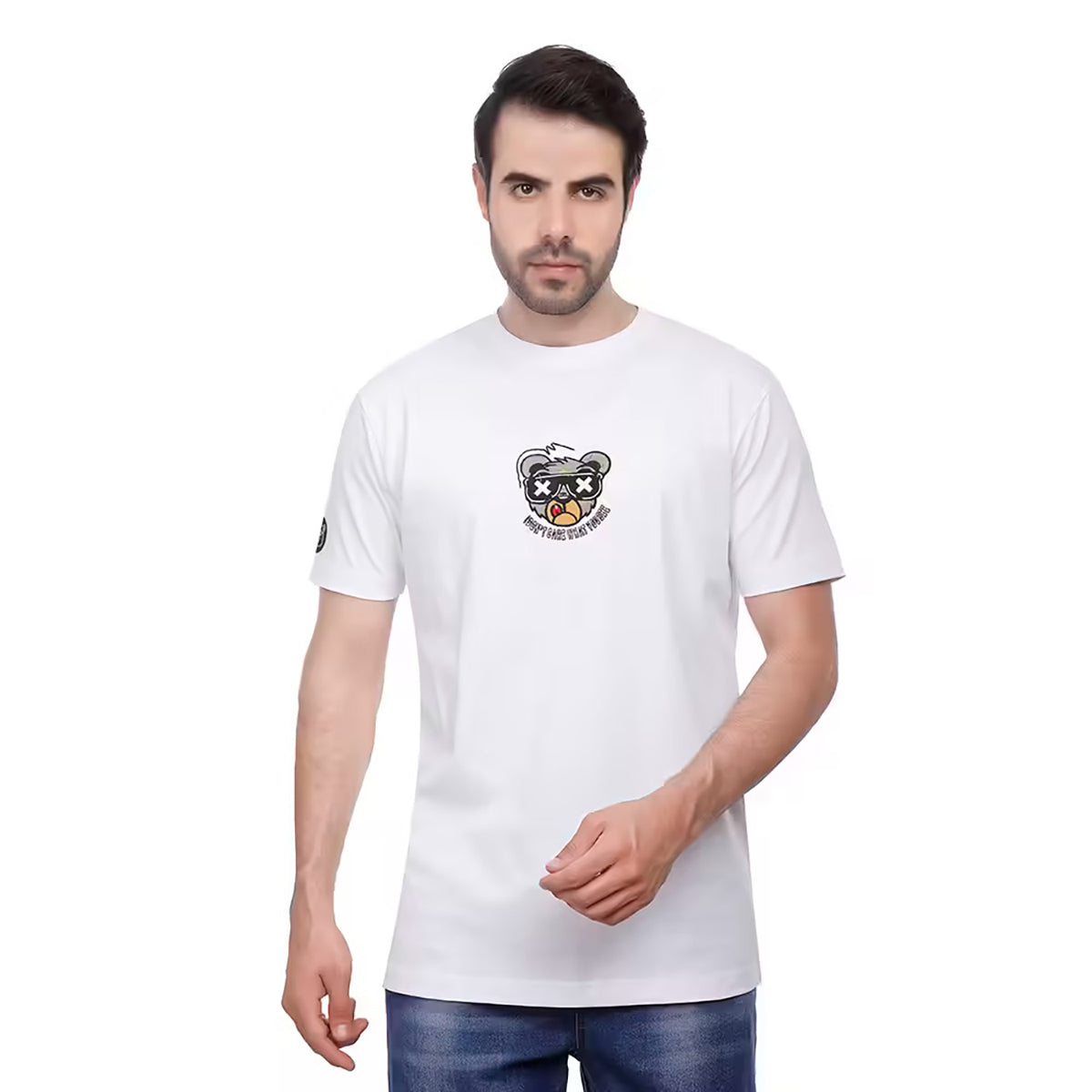 Coup – Embroidery T-shirt With Short Sleeves