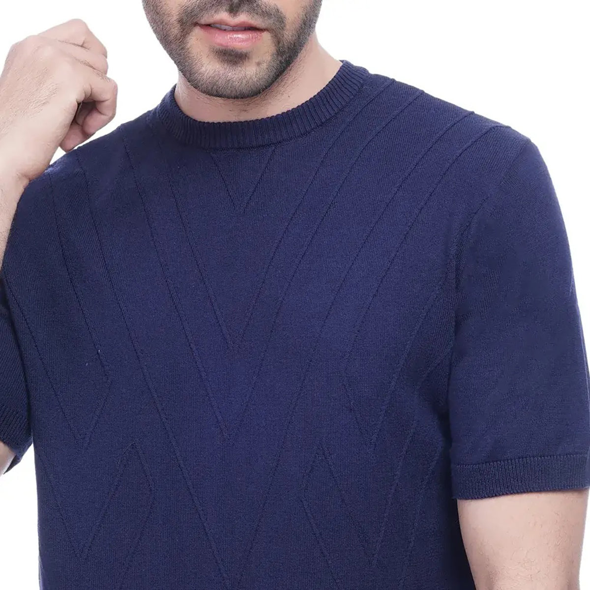 Coup  – Relaxed Fit Basic Short Sleeve Cotton T-Shirt