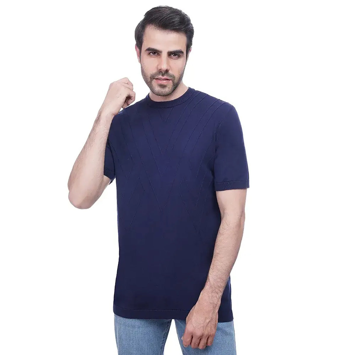 Coup  – Relaxed Fit Basic Short Sleeve Cotton T-Shirt