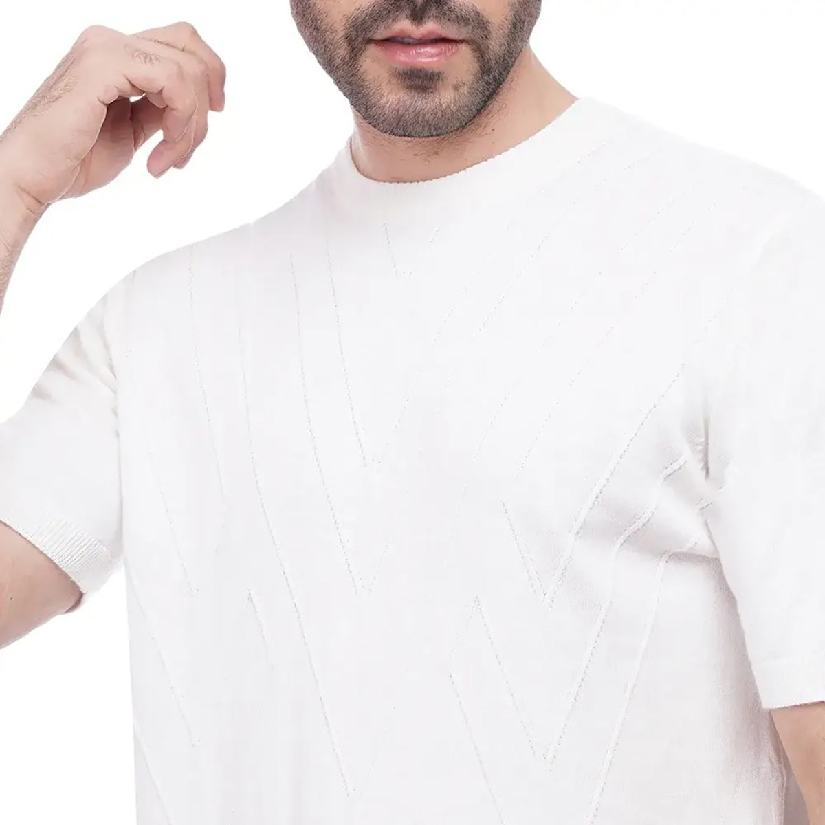 Coup  – Relaxed Fit Basic Short Sleeve Cotton T-Shirt