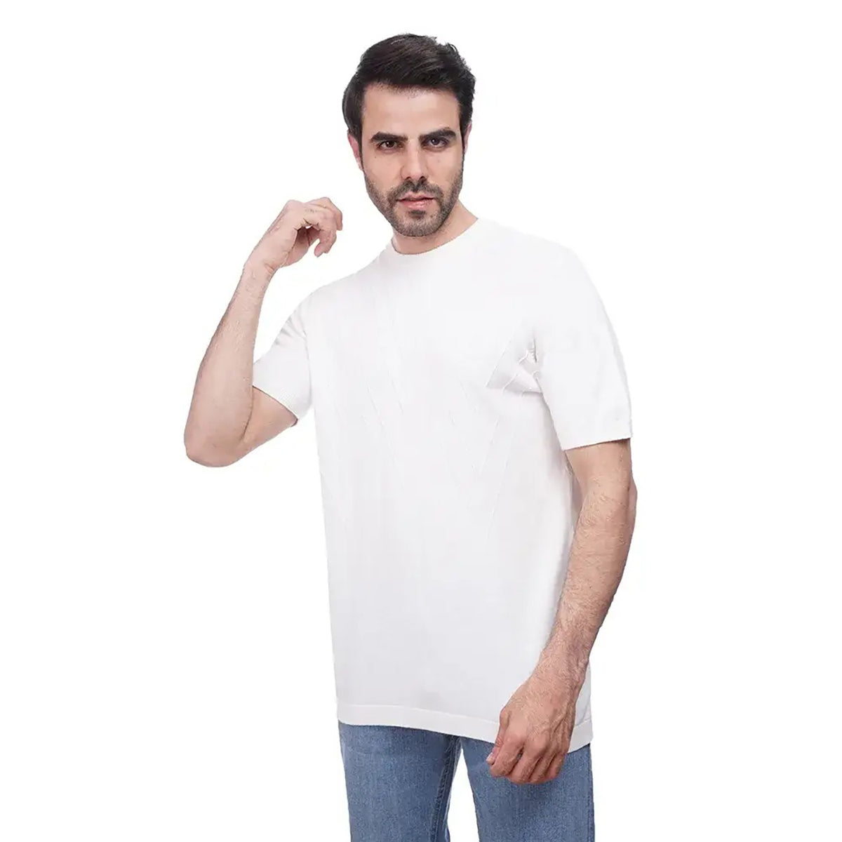 Coup  – Relaxed Fit Basic Short Sleeve Cotton T-Shirt