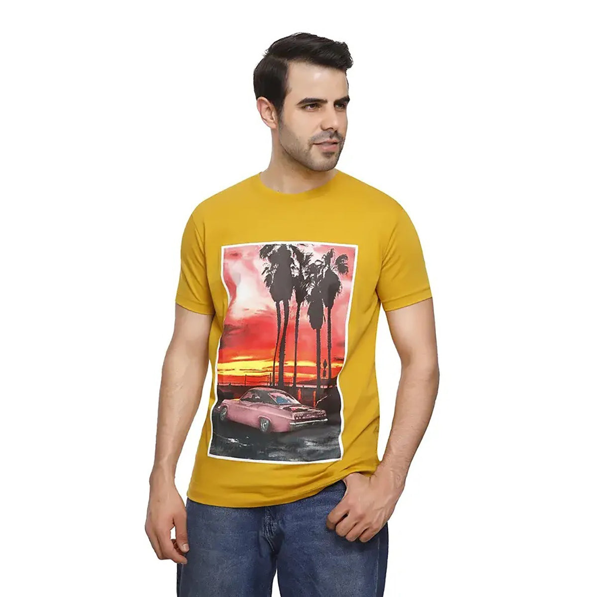 Coup  Cotton T-Shirt – Back Print
