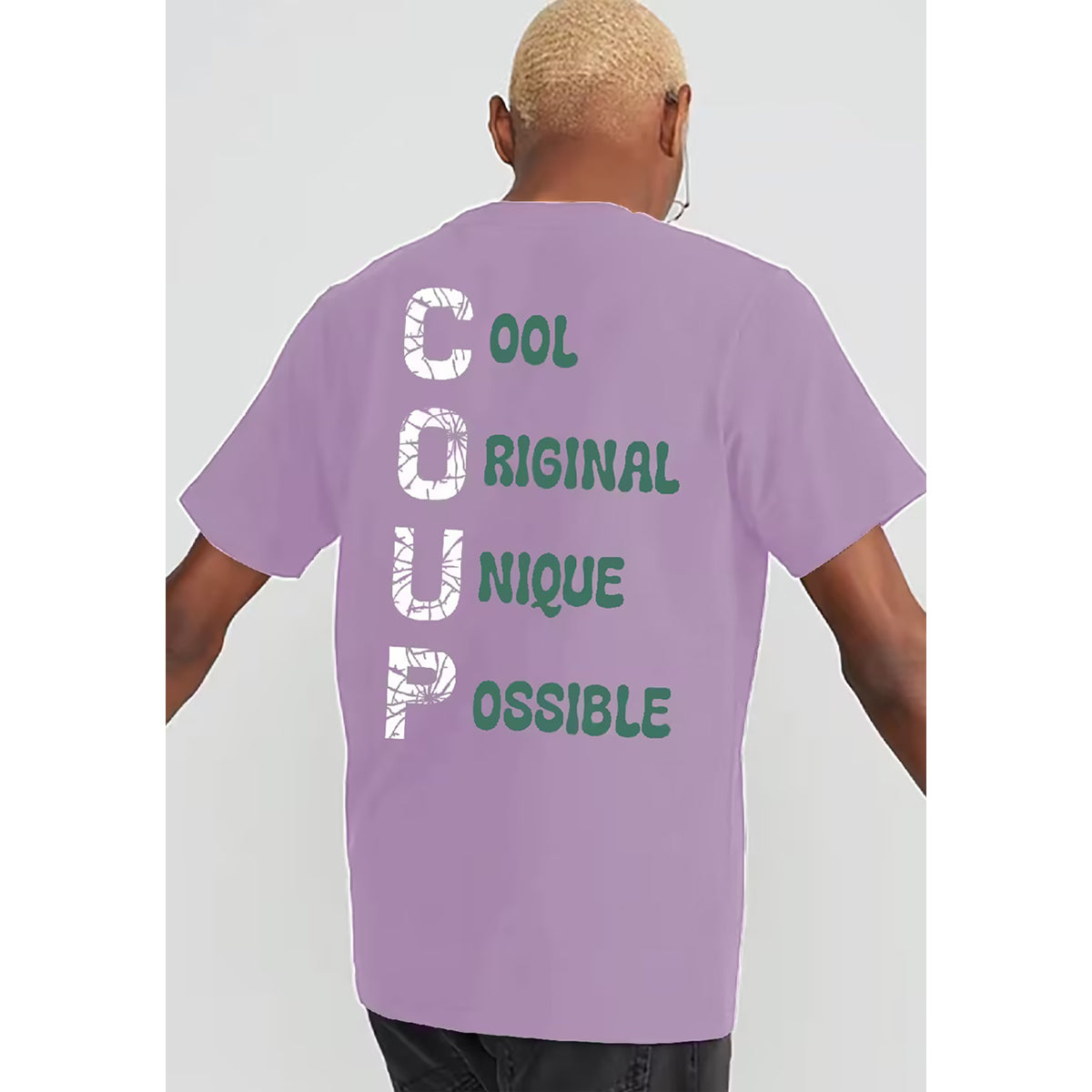 Coup – Printed T-Shirt with Short Sleeves