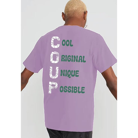 Coup – Printed T-Shirt with Short Sleeves