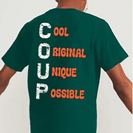 Coup – Printed T-Shirt with Short Sleeves