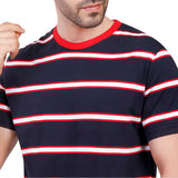 Coup – Striped T-Shirt With Short Sleeves