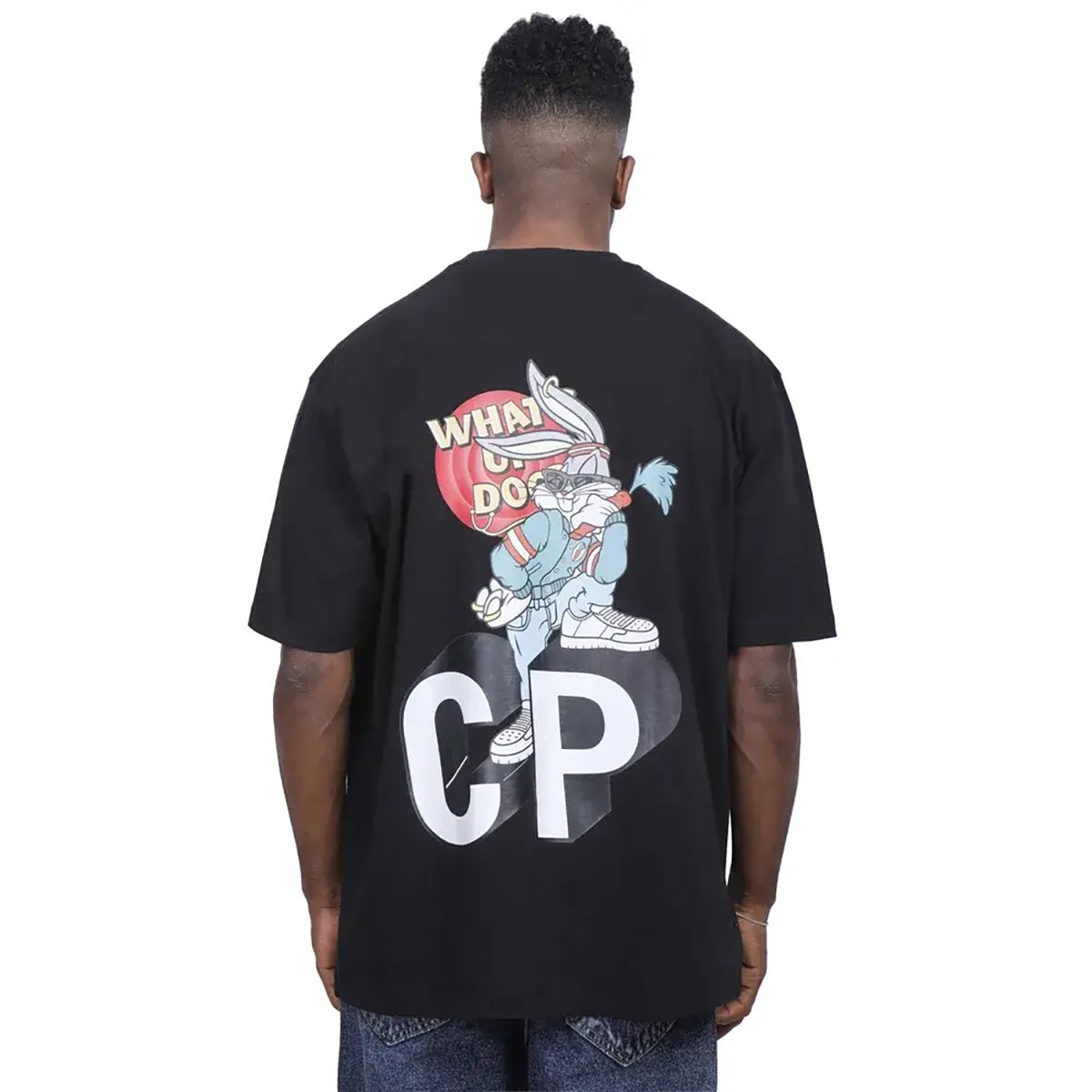 Coup  – Oversize Printed Cotton T-Shirt