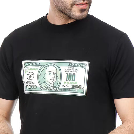 Coup – Dollar Print T-Shirt For Men