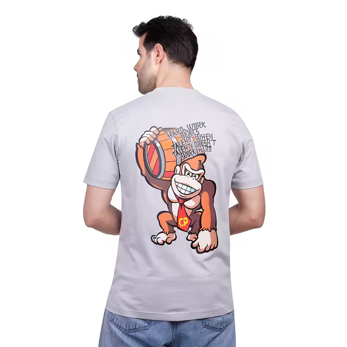 Coup – Graphic Print Round Neck T-shirt