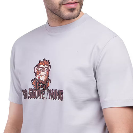Coup – Graphic Print Round Neck T-shirt