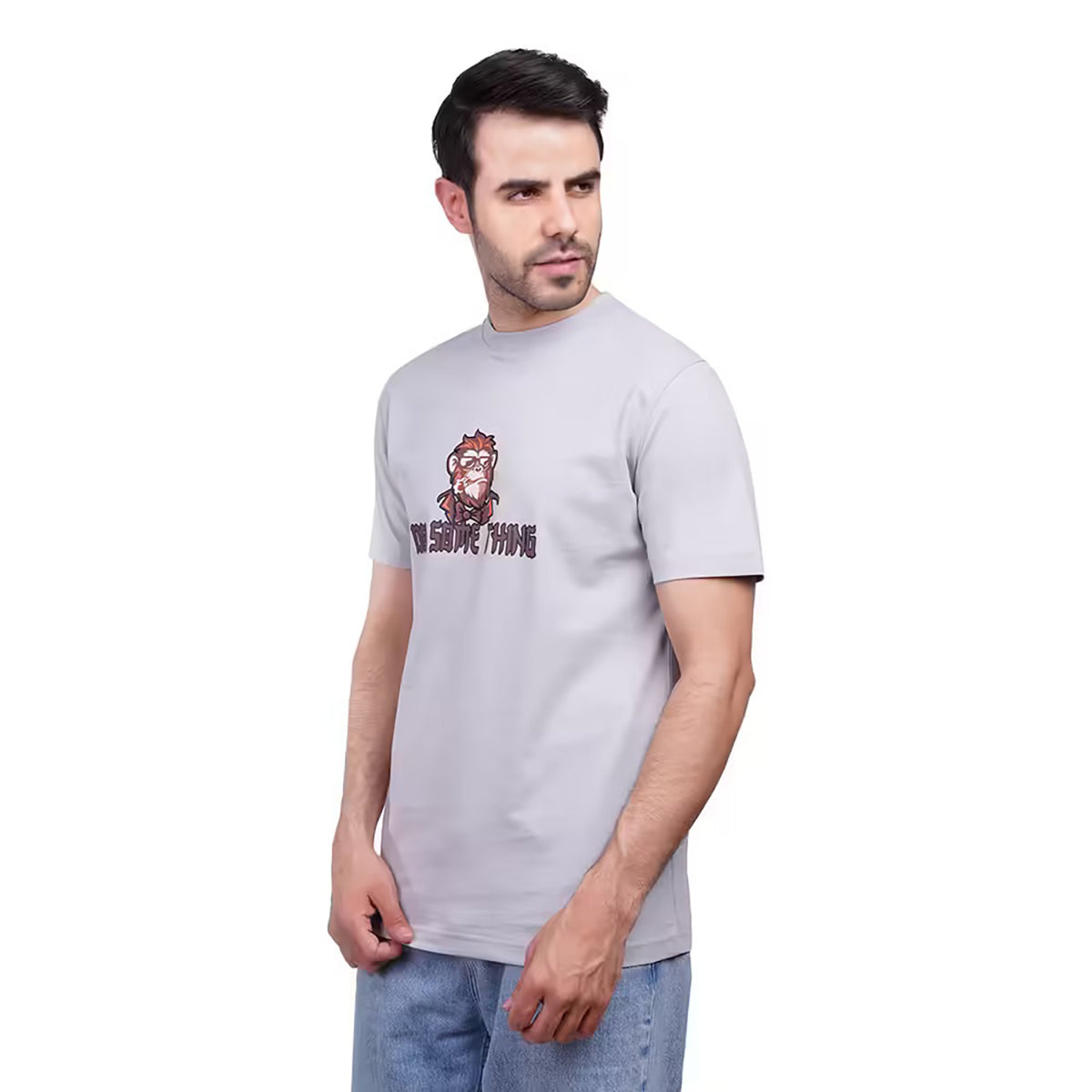 Coup – Graphic Print Round Neck T-shirt