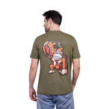 Coup – Graphic Print Round Neck T-shirt