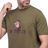 Coup – Graphic Print Round Neck T-shirt